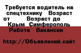 Требуется водитель на спецтехнику › Возраст от ­ 35 › Возраст до ­ 55 - Крым, Симферополь Работа » Вакансии   